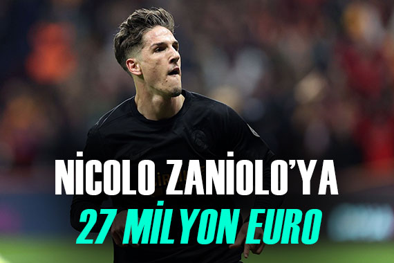 Nicolo Zaniolo da yeni perde: 27 milyon Euro