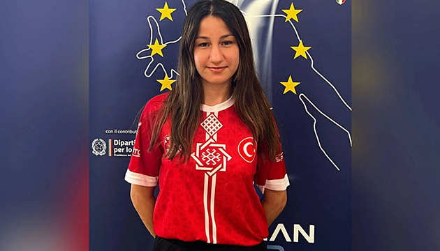 Milli sporcu Nurda Gül Şen Avrupa şampiyonu oldu