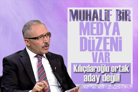 Abdulkadir Selvi: Muhalif bir medya düzeni var!