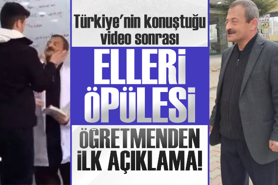 Türkiye nin konuştuğu video sonrası elleri öpülesi öğretmenden ilk açıklama!