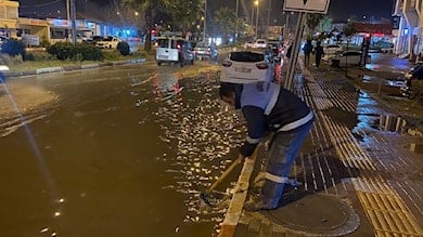 Osmaniye de sağanak yağış hayatı olumsuz etkiledi