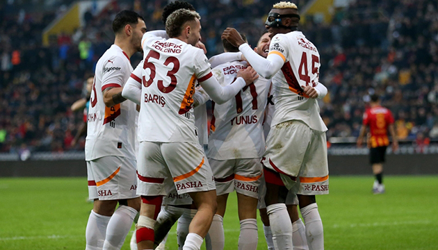 Galatasaray ın gol raporu