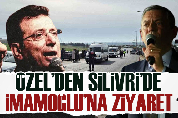 Özgür Özel den İmamoğlu na ziyaret