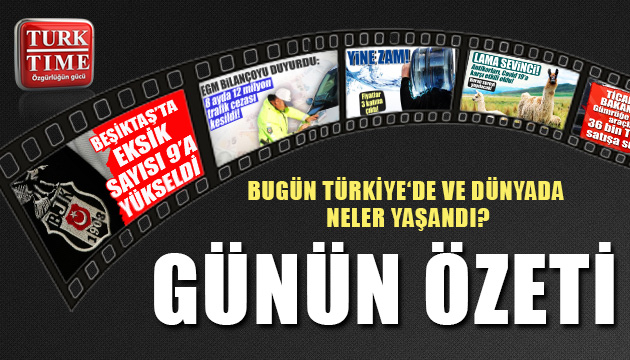 23 Eylül 2021 / Turktime Günün Özeti