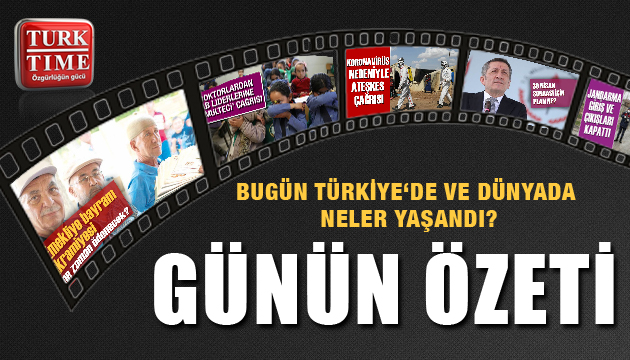 29 Mart 2020/ Turktime Günün Özeti