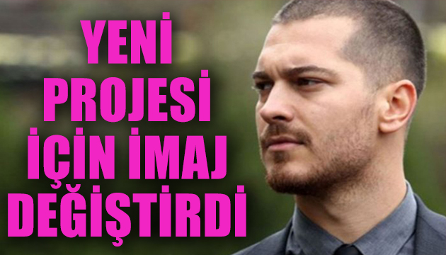 Çağatay Ulusoy yeni projesi için imaj değiştirdi