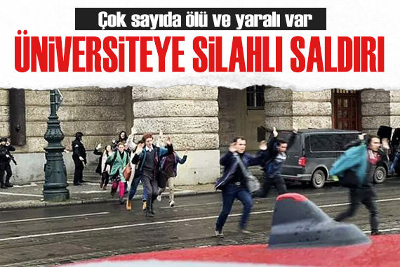 Prag da üniversiteye silahlı saldırı! Çok sayıda ölü ve yaralı var...