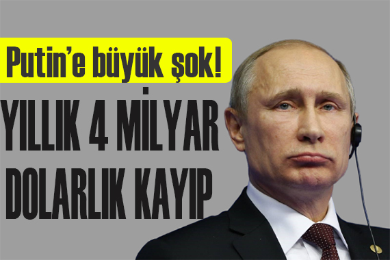 AB den Putin e büyük şok!