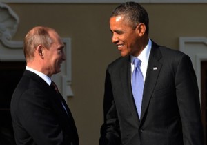 Putin ve Obama ayaküstü görüştü!