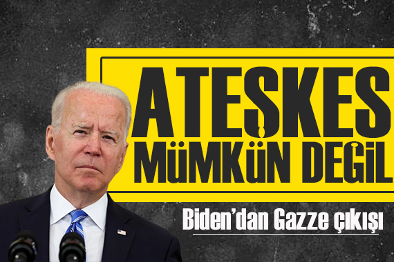 Biden: Gazze de ateşkes mümkün değil