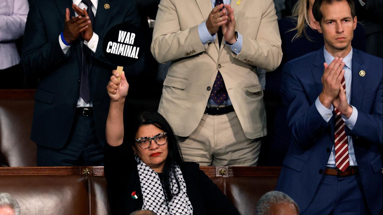 ABD Temsilciler Meclis üyesi Tlaib ten Netanyahu ya dövizli tepki: Soykırım Suçlusu