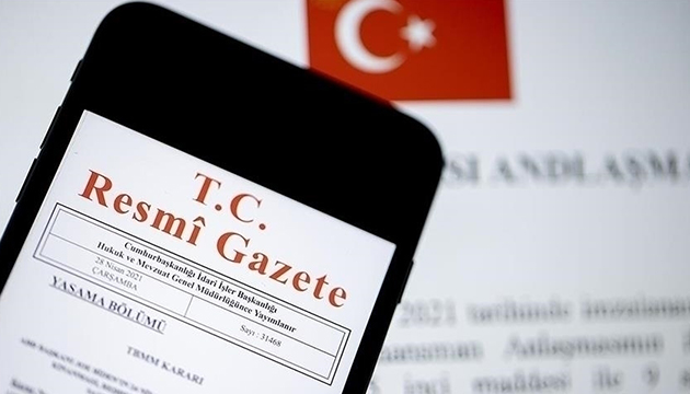 Yeni atamalar Resmi Gazete de!