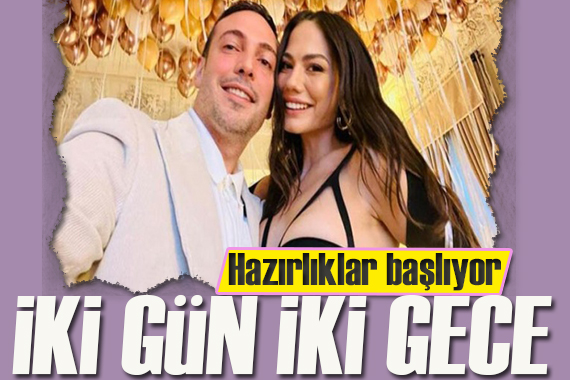 Demet Özdemir ve Oğuzhan Koç çiftti düğün hazırlığında