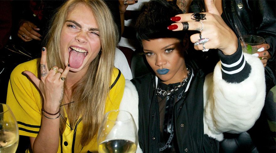 Rihanna ve Cara aynı filmde