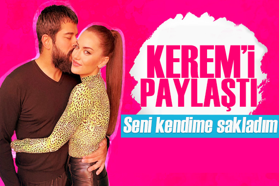 Fahriye Evcen küçük oğlu Kerem le ilk kez paylaştı!