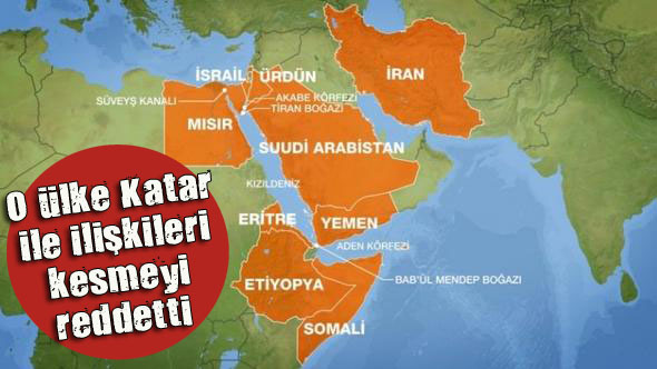 Eritre, Katar ile ilişkileri kesmeyi reddetti