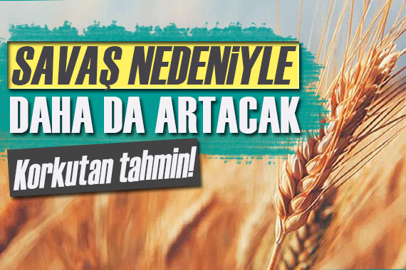 Korkutan tahmin: Savaş nedeniyle daha da artacak