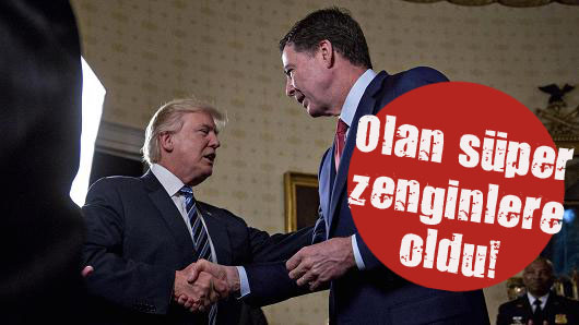 Comey skandalı zenginlerin 35 milyarını sildi