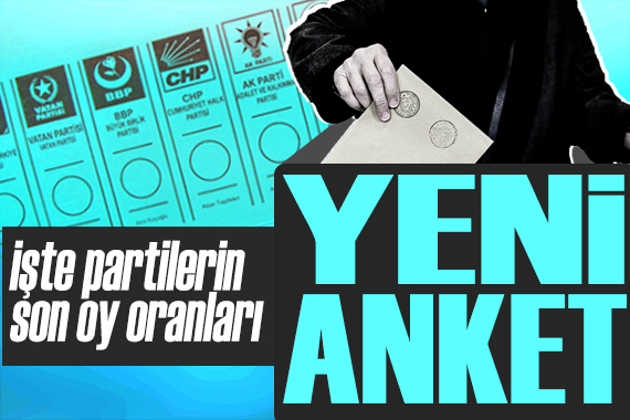 Son anketi canlı yayında açıkladı: Partilerin oy oranları ne durumda?