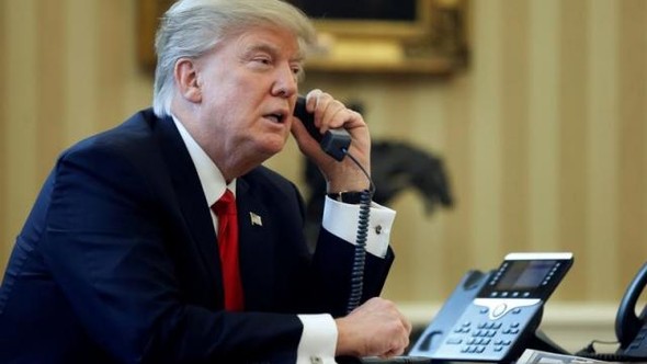 Trump, kızıp telefonu kapattı