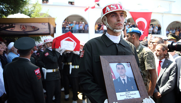 Şehit Piyade Teğmen Civelek, son yolculuğuna uğurlandı