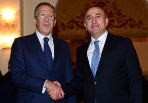 Mevlüt Çavuşoğlu Lavrov ile bir araya geldi!