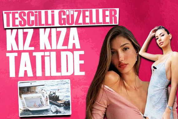 Türkiye güzelleri kız kıza tatilde