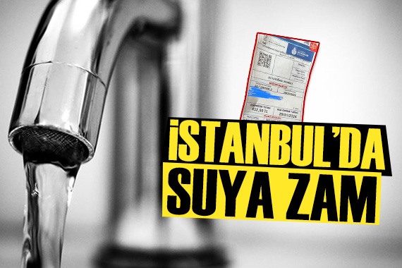 İstanbul da suya zam