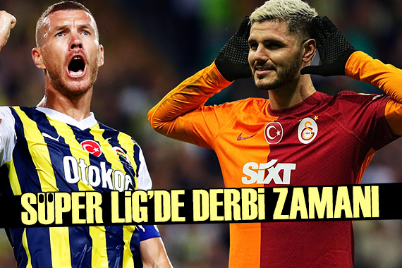 Süper Lig de derbi günü