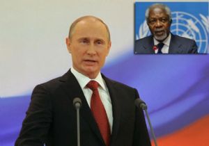 Putin Annan ile Görüşecek