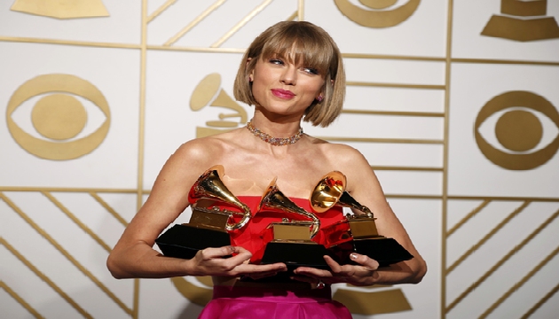 Grammy ye Taylor Swift damgası!