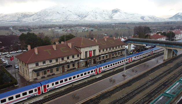 Doğu Ekspresi Erzincan a ulaştı