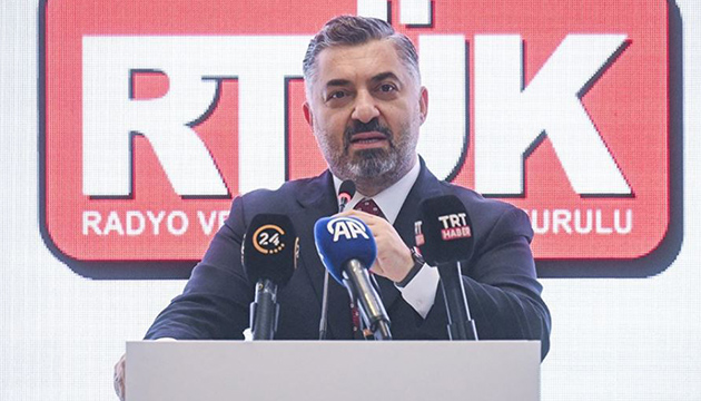 RTÜK Başkanı Şahin den Kayseri olayları açıklaması