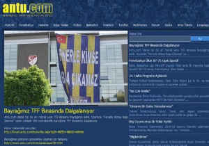 TFF Binasına Fenerbahçe Bayrağı Diktiler!