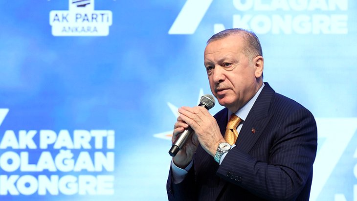 Erdoğan millete sesleniş konuşmasını işaaret etti