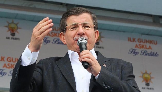 Davutoğlu Diyarbakır da konuştu!