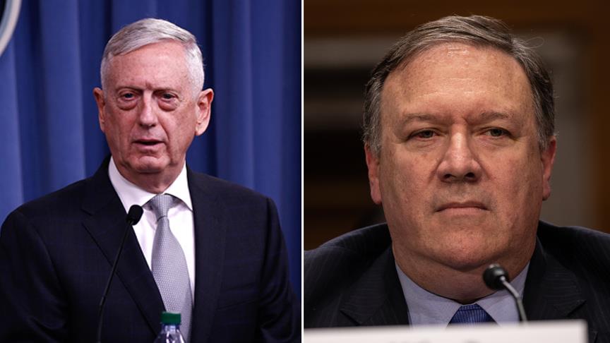 Pompeo ile Mattis Kaşıkçı oturumunda Senatoyu bilgilendirecek