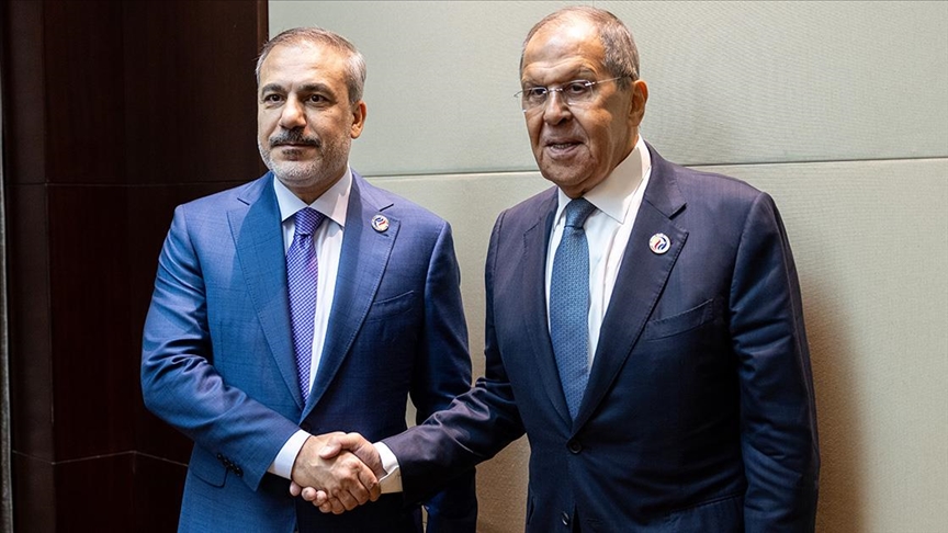 Dışişleri Bakanı Fidan, Lavrov ile görüştü