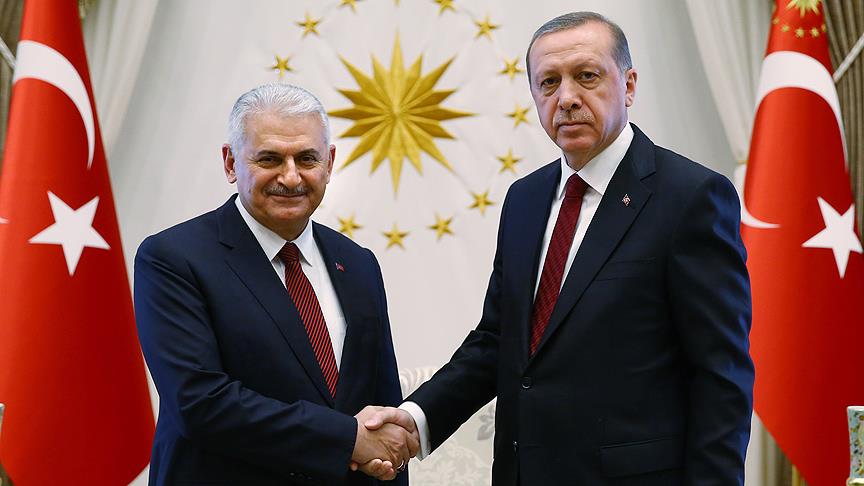 Erdoğan, Yıldırım ı kabul etti