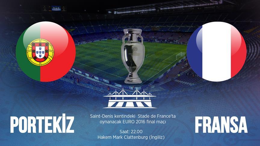 EURO 2016 da final maçı!