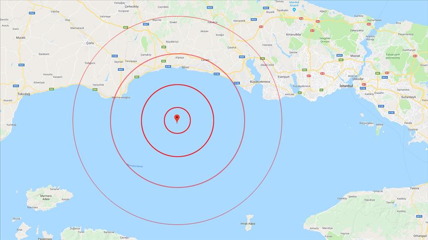 Marmara da korkutan deprem!