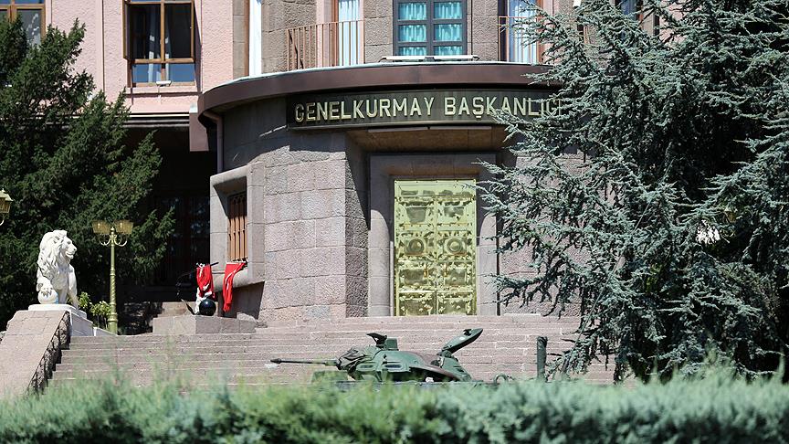 Genelkurmay a  tesadüfen  gitmiş