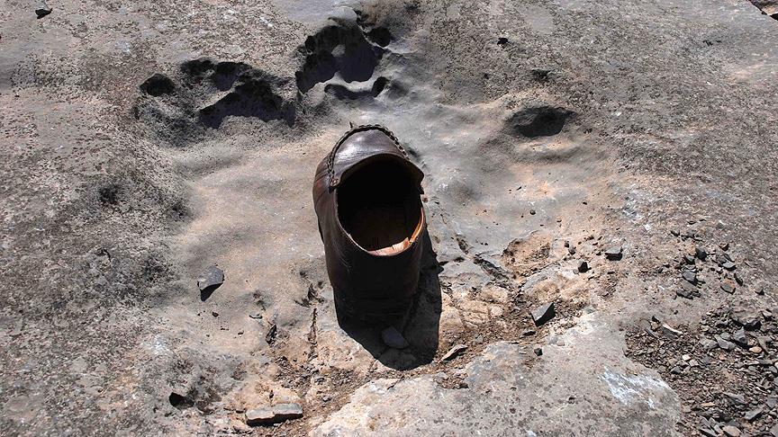 Çin de en küçük dinozor ayak izleri bulundu