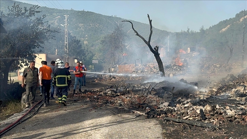 Kastamonu’da orman yangını