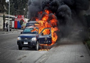 Mısır da polise şok saldırı!