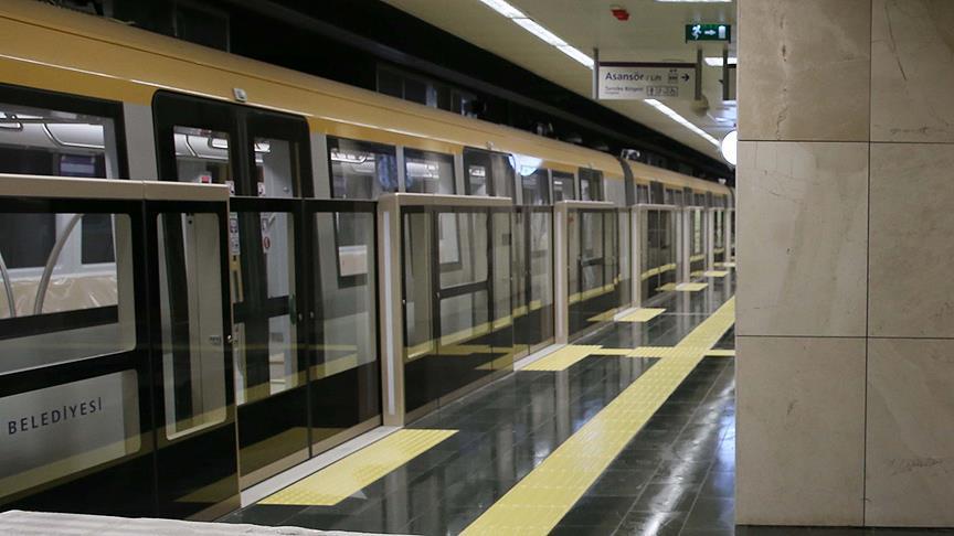 Sürücüsüz metro yarın hizmette