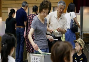 Japonya daki seçimlerde kim önde?