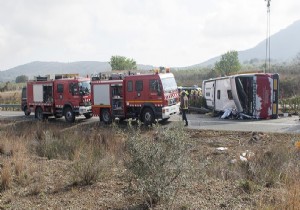 Peru da feci trafik kazası!