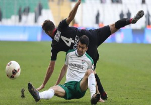 Bursaspor turu evinde kaybetti!