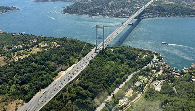 Dönüş yolunda havadan trafik denetimi